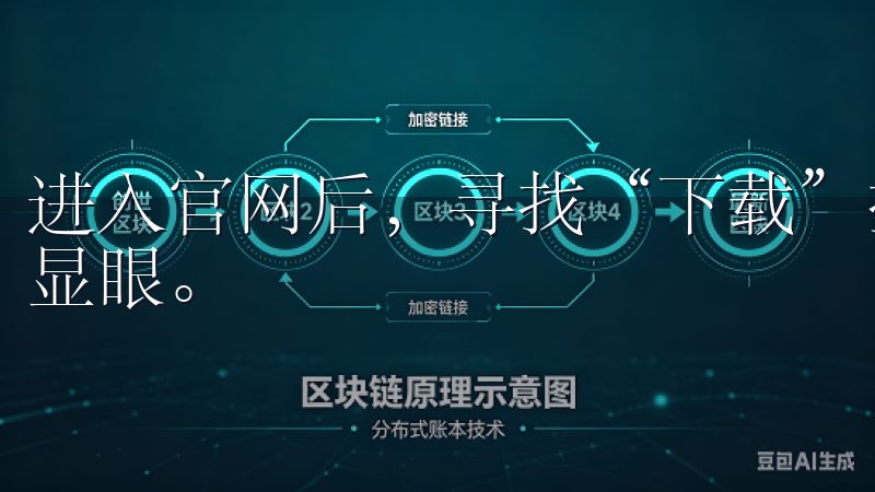 进入官网后，寻找“下载”按钮，通常情况下，这个按钮会非常显眼。