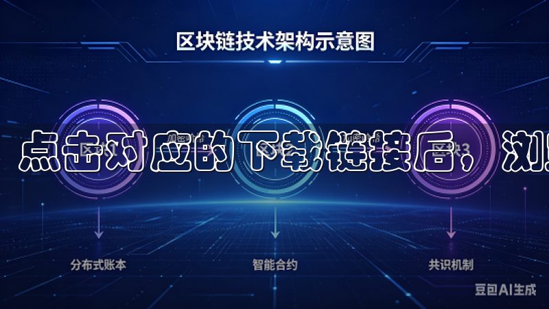 点击对应的下载链接后，浏览器会开始下载一个安装包文件。