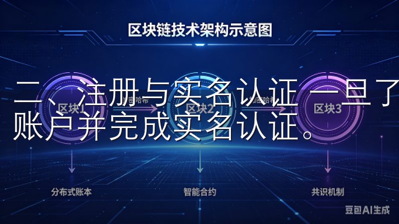 二、注册与实名认证 一旦了解了交易基础知识，下一步是注册账户并完成实名认证。