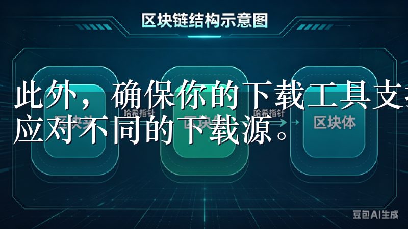 此外，确保你的下载工具支持HTTP和FTP协议，这样可以应对不同的下载源。