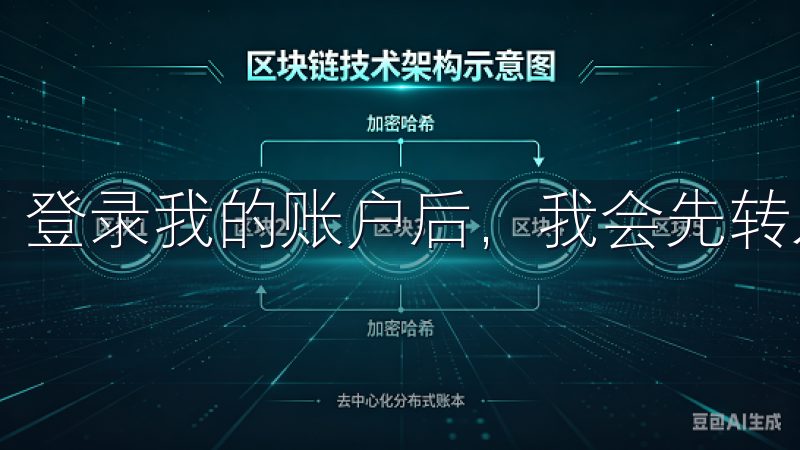 登录我的账户后，我会先转入一些资金到我的交易账户。