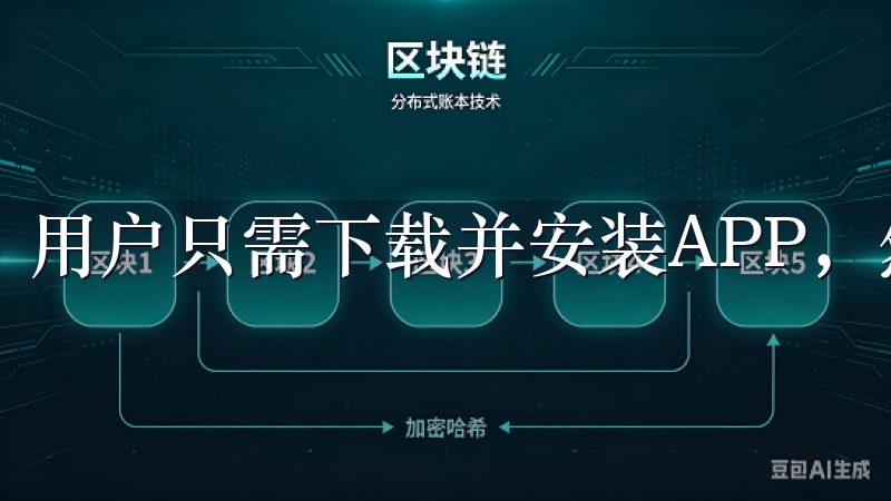 用户只需下载并安装APP，然后注册一个账户。