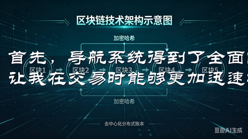 首先，导航系统得到了全面的优化，页面加载速度大幅提升，这让我在交易时能够更加迅速地获取重要信息。