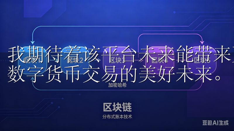 我期待着该平台未来能带来更多的惊喜与便捷，让我们共同见证数字货币交易的美好未来。
