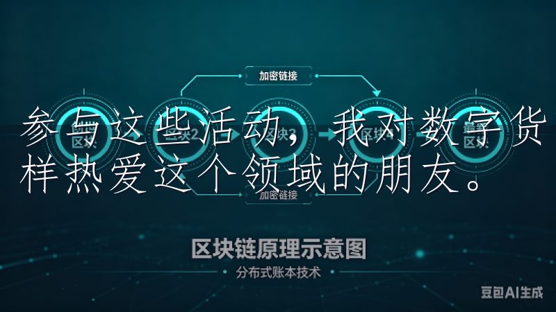 参与这些活动，我对数字货币的理解更加深入，也结识了许多同样热爱这个领域的朋友。