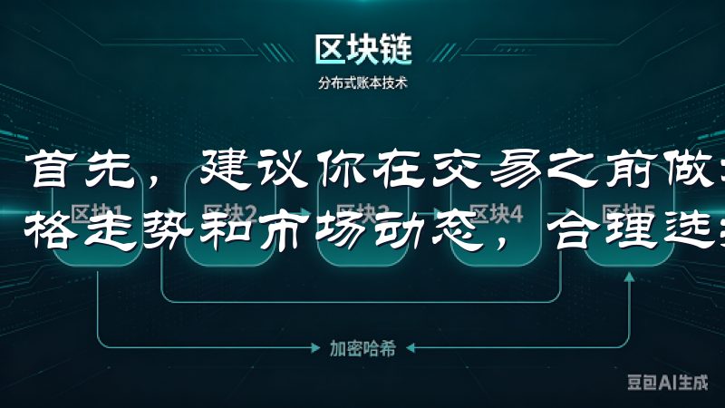 首先，建议你在交易之前做好市场分析，了解每种数字货币的价格走势和市场动态，合理选择投资标的。