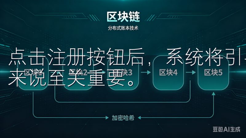 点击注册按钮后，系统将引导你进入注册页面，这部分对于新手来说至关重要。