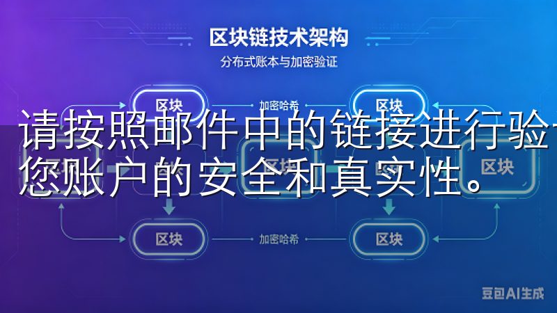 请按照邮件中的链接进行验证，这一步骤至关重要，有助于确保您账户的安全和真实性。