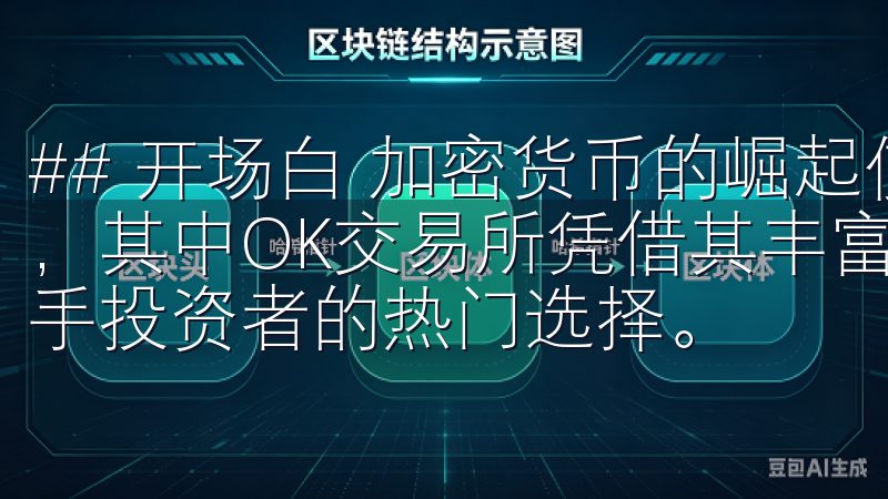 ## 开场白 加密货币的崛起使得交易平台如雨后春笋般涌现，其中OK交易所凭借其丰富的功能和良好的用户口碑，成为新手投资者的热门选择。
