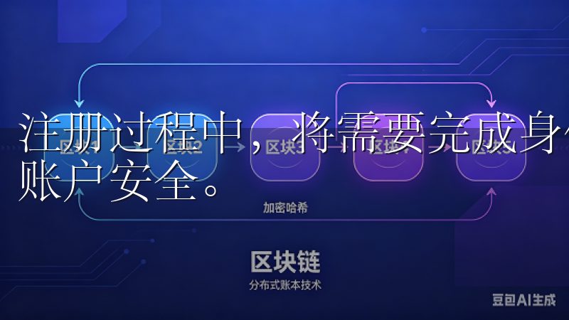 注册过程中，将需要完成身份验证，这也是为了确保每位用户的账户安全。
