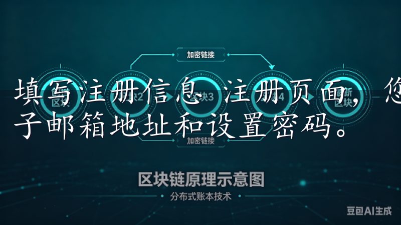 填写注册信息 注册页面，您需要填写基本的个人信息，包括电子邮箱地址和设置密码。