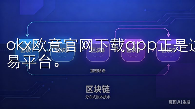 okx欧意官网下载app正是这样一个值得信赖的数字货币交易平台。