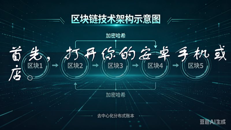 首先，打开你的安卓手机或平板上的Google Play商店。