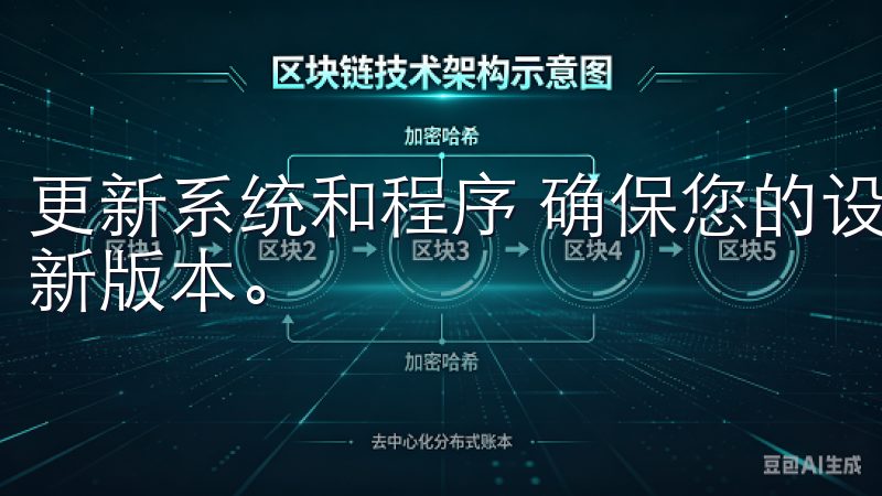 更新系统和程序 确保您的设备操作系统和相关程序已更新到最新版本。