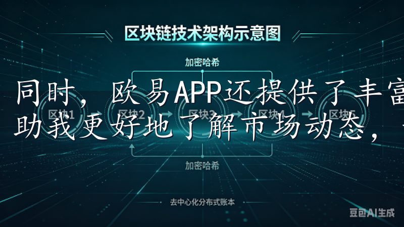 同时，欧易APP还提供了丰富的交易工具和数据分析功能，帮助我更好地了解市场动态，制定合理的交易策略。