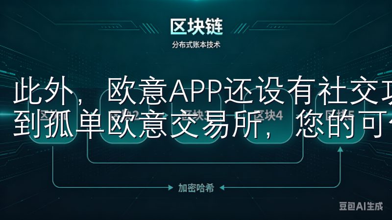 此外，欧意APP还设有社交功能，让你在宅家的同时，不会感到孤单欧意交易所，您的可信赖交易伙伴。