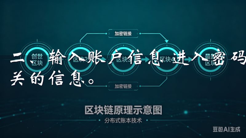 二、输入账户信息 进入密码重置页面后，你需要输入与账号相关的信息。