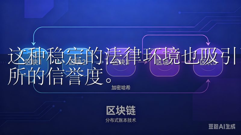 这种稳定的法律环境也吸引了大量的用户参与其中，提升了交易所的信誉度。