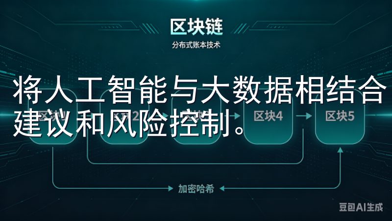 将人工智能与大数据相结合，可以为用户提供更加个性化的投资建议和风险控制。